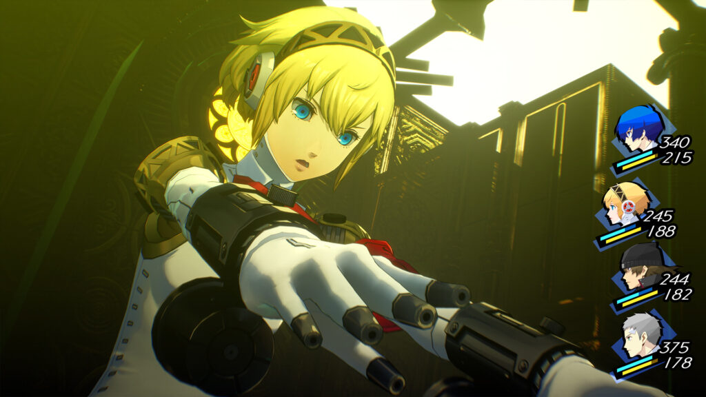 Persona 3 Reload capture mettant en avant les interactions sociales