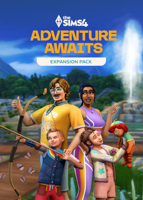 The Sims 4 Adventure Awaits COVER PC