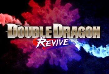Double Dragon Revive – Billy et Jimmy Lee prêts à combattre dans une ruelle éclairée au néon