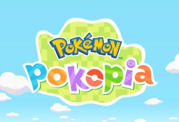 Une illustration joyeuse de plusieurs Pokémon se reposant dans un parc fleuri sous un ciel bleu éclatant.